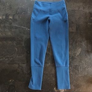 Free People Blue Athletic Leggings